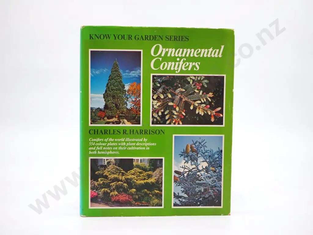 Know Your Garden Series, Ornamental Conifers : Charles R. Harrison - prize books Image 1++