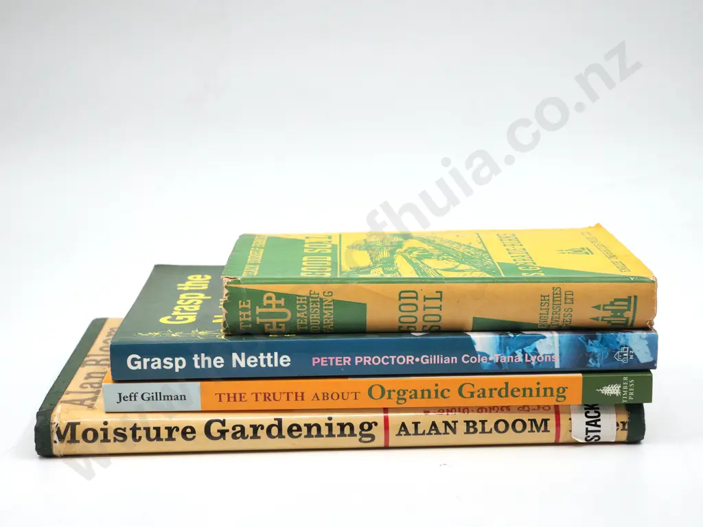 Lot of Four Gardening-related Books Image 1++