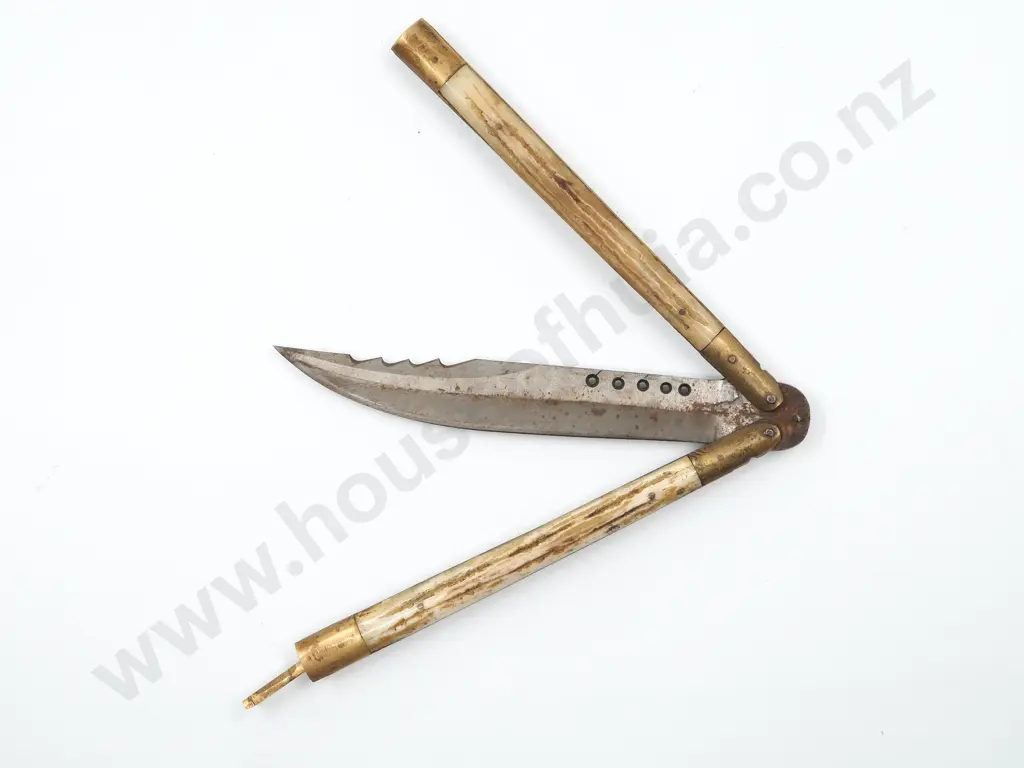 Vintage Bone Handled Opening Knife Image 1++