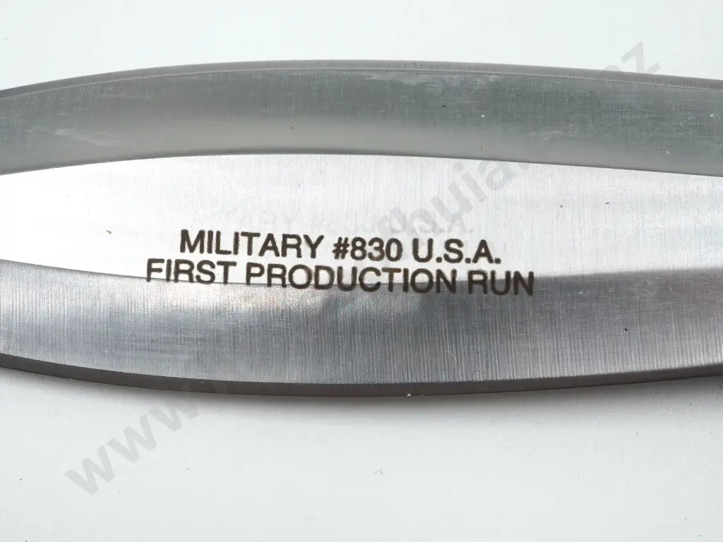 Smith & Wesson SW 830 Dagger 125mm Blade 440 Stainless Steel Double Edged Dagger Image 1++