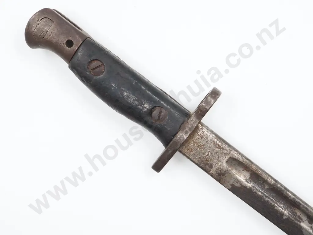 1907 Pattern Bayonet: NZ stamped 1917 Dated - No Scabbard Image 1++