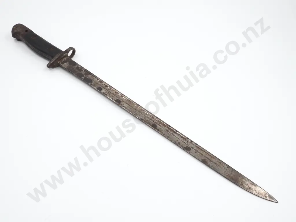 1907 Pattern Bayonet: NZ Stamped 4th Wellingtons - No Scabbard Image 1++