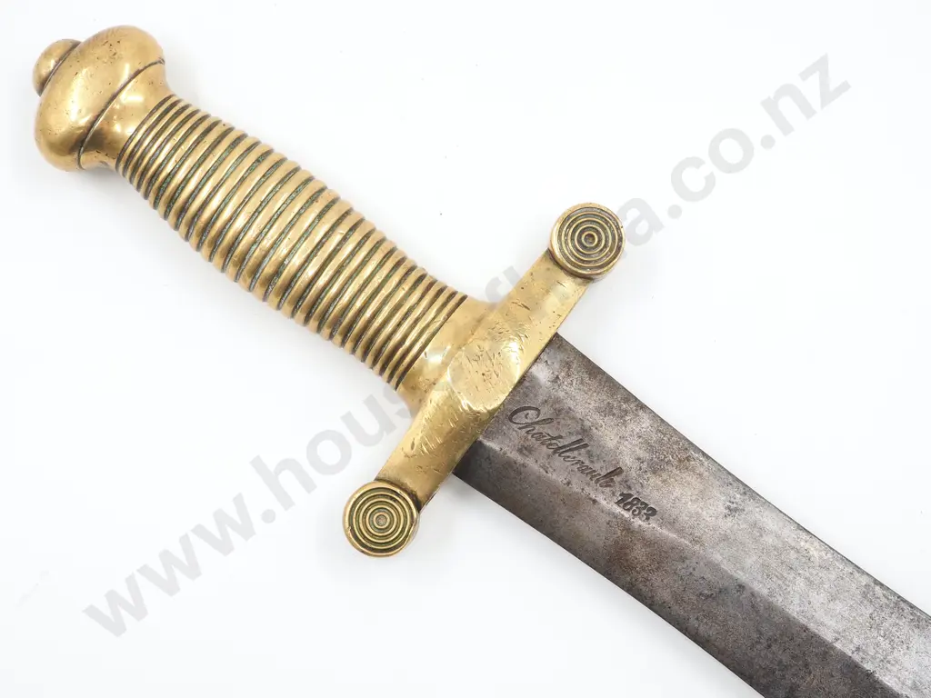 1831 Patent French Gladius Sword: No Scabbard Image 1++