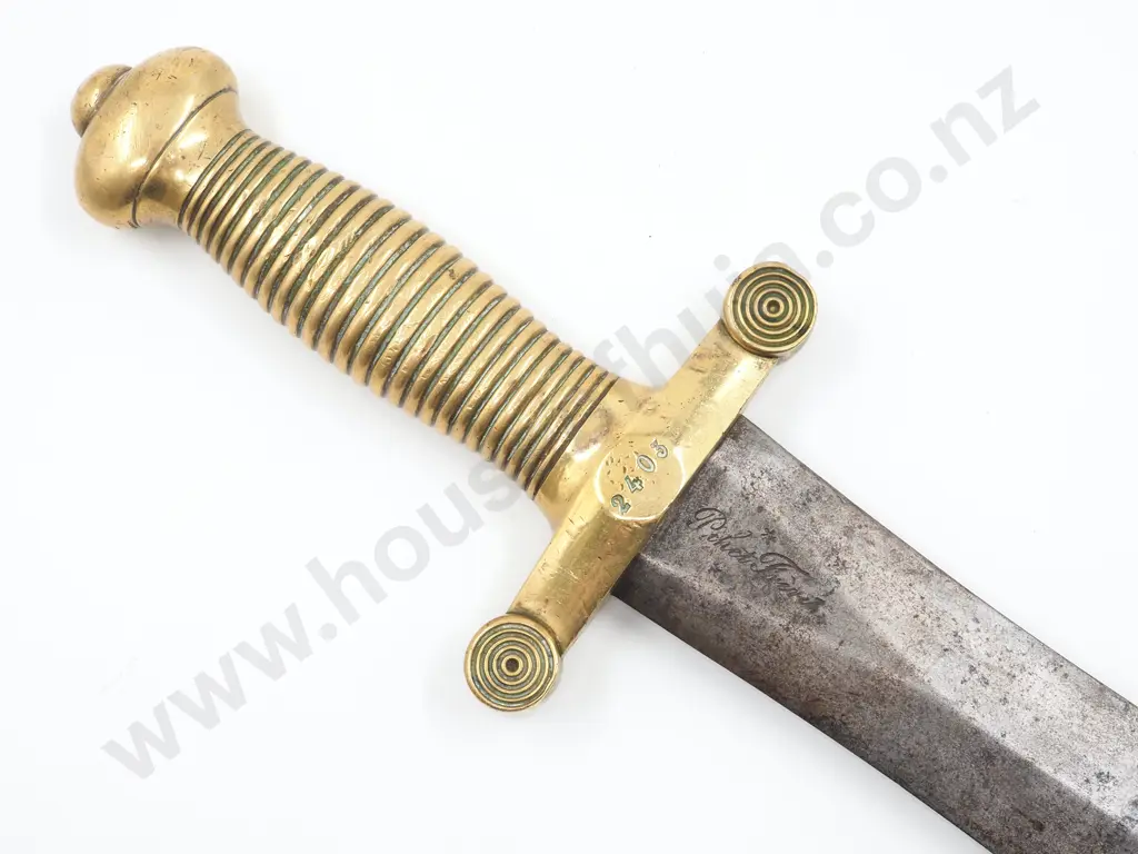 1831 Patent French Gladius Sword: No Scabbard Image 1++