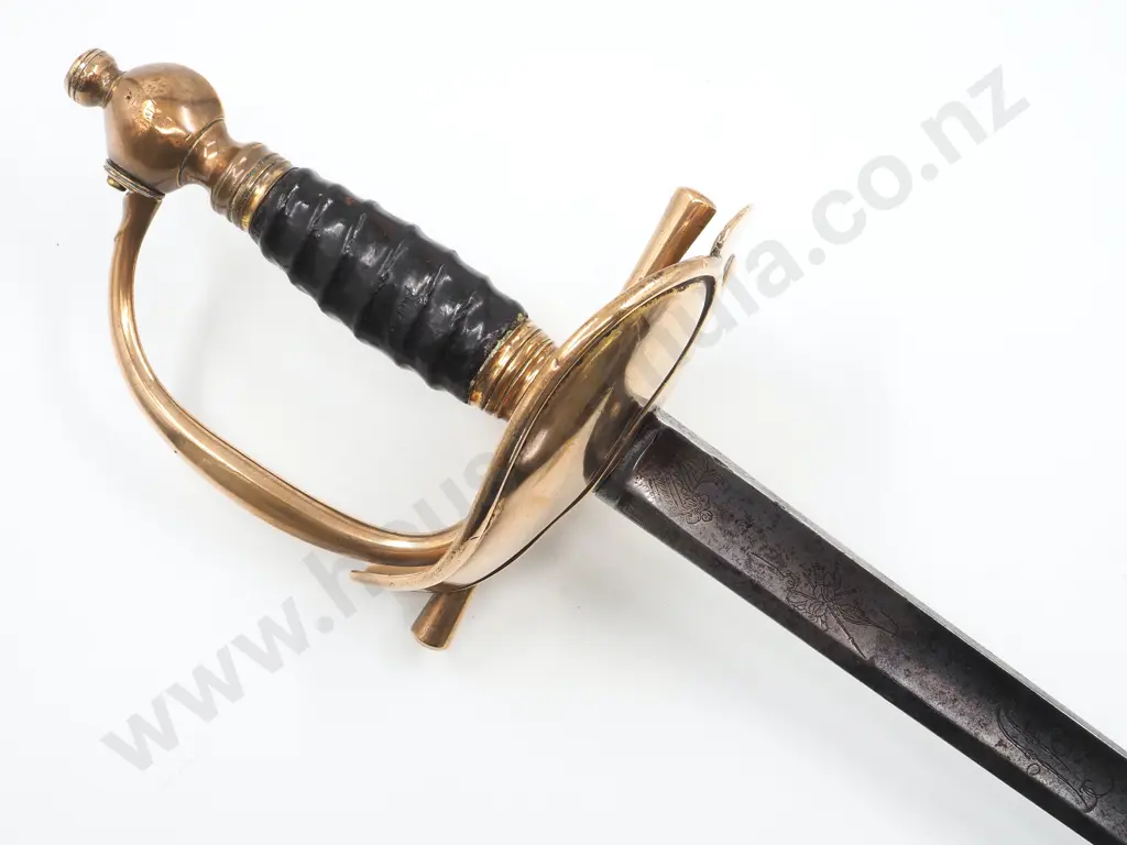 1796 Variant Pattern' Infantry Officer Sword Made by J J Runkel of Solingen Image 1++