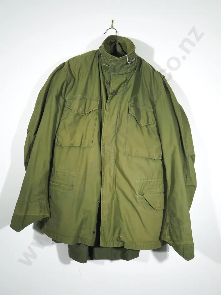 Two 1980's New Zealand Army Issue American Made Cold Weather Jackets Image 1++
