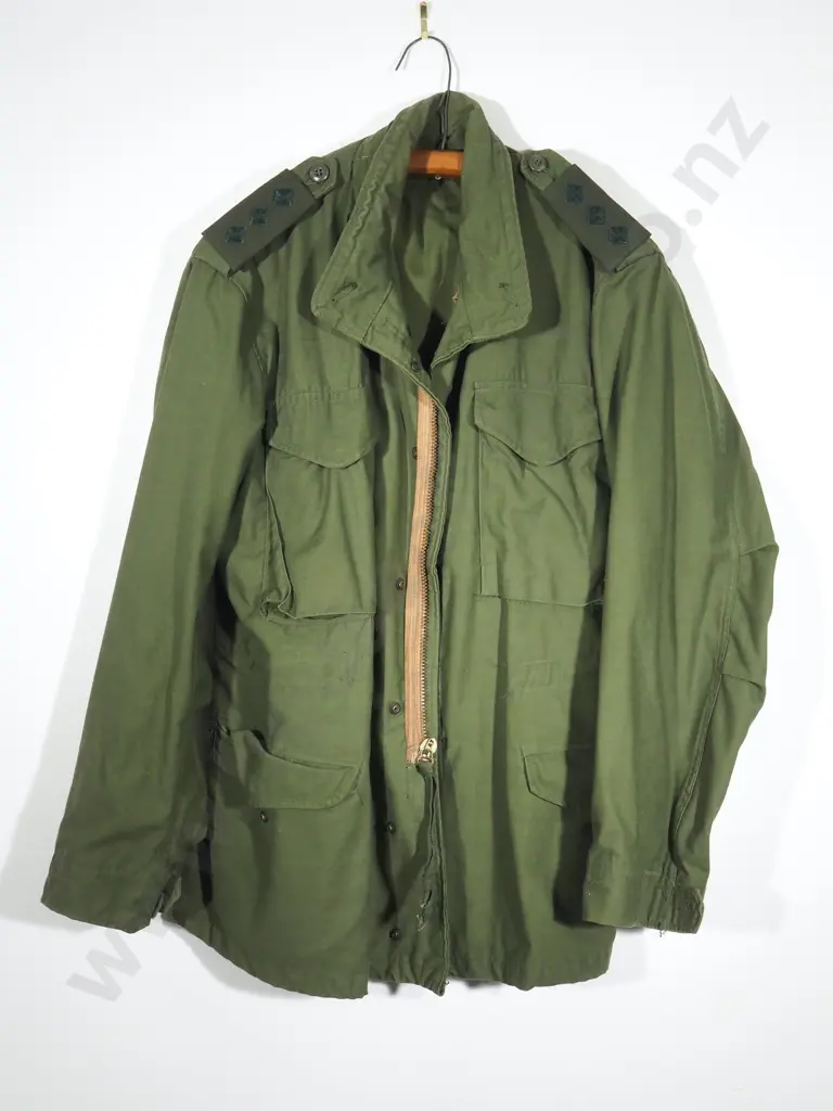 Two 1980's New Zealand Army Issue American Made Cold Weather Jackets Image 1++