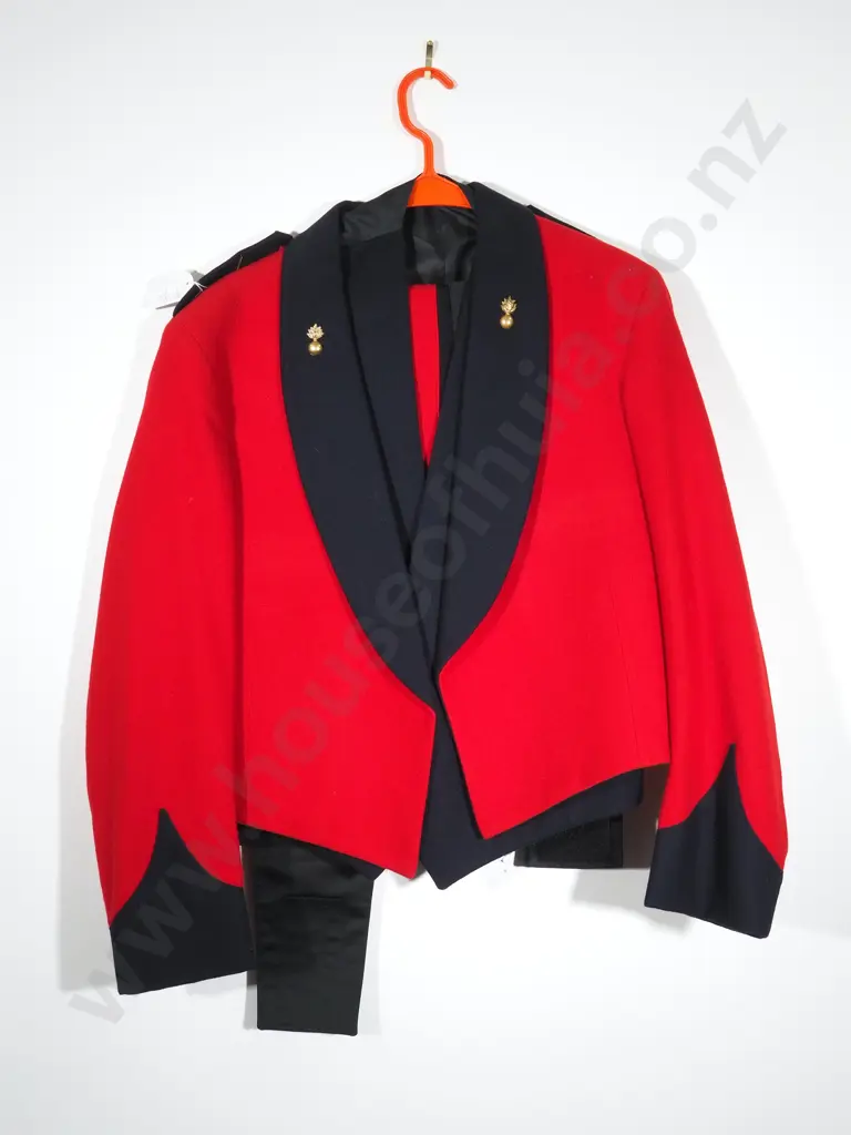 1980's Captain Mess Dress: Peaked Cap/ Two Trousers / Two Cumberbands / One Wasitcoat & One Mess Jacket Image 1++