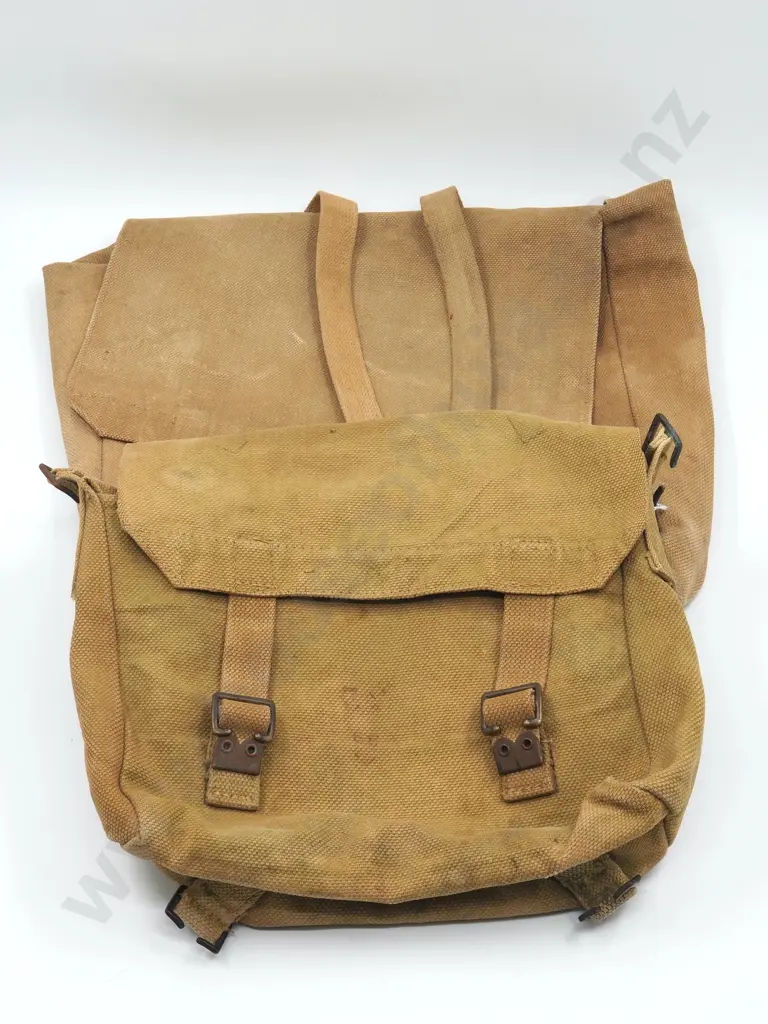 Large & Small 1937 Pattern Back Packs Image 1++
