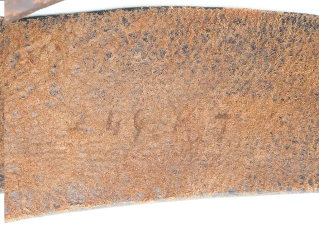 Leather Artillery Bandolier Dated 1942 Image 1++