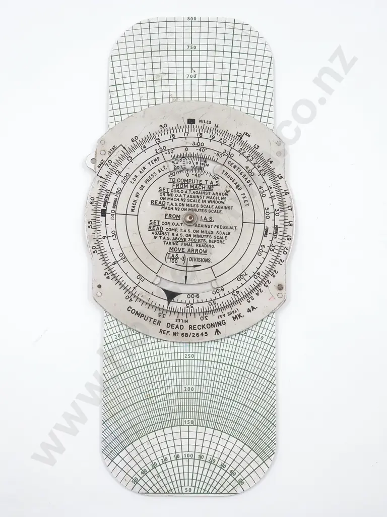 1950's/60's Computer Dead Reckoning Mk 4A Aircraft Bombing Instrument Image 1++