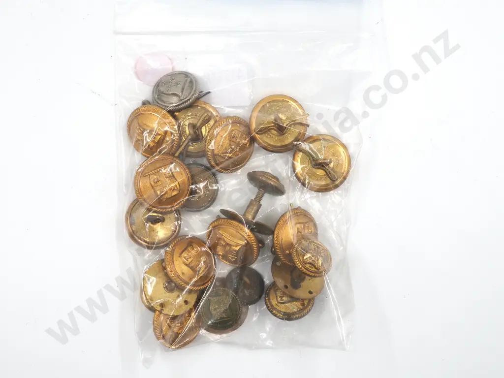 Lot of New Zealand Navy Related Buttons Image 1++