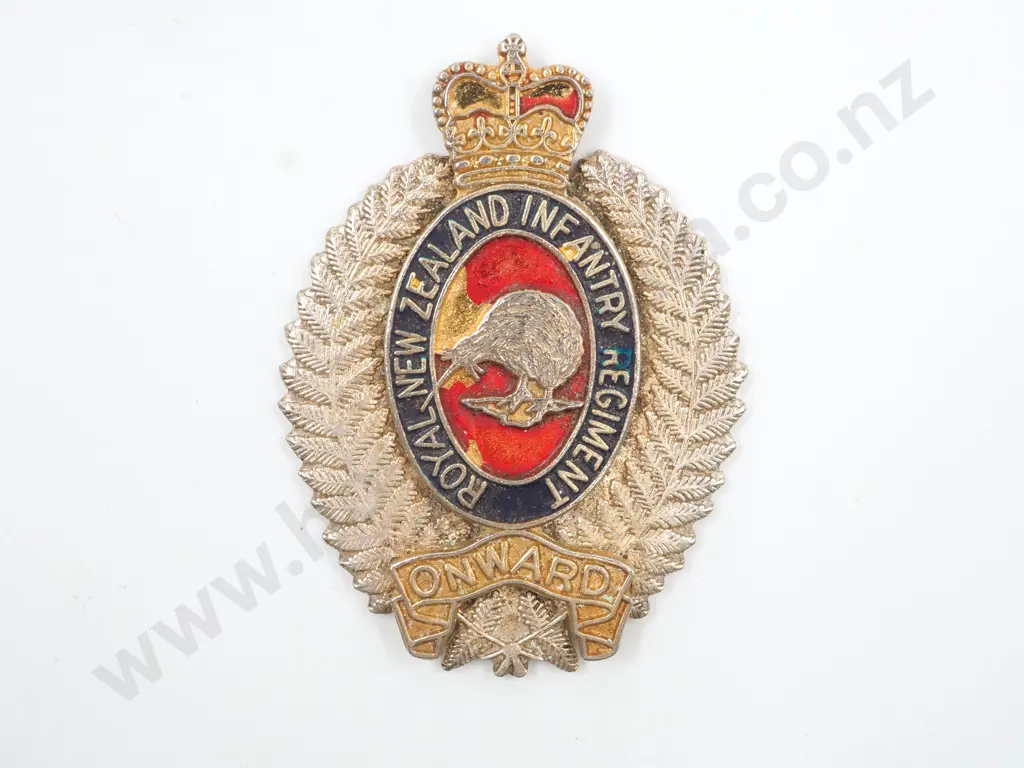 New Zealand Infantry Regiment Cap Badge (Heavy) A/F Image 1++