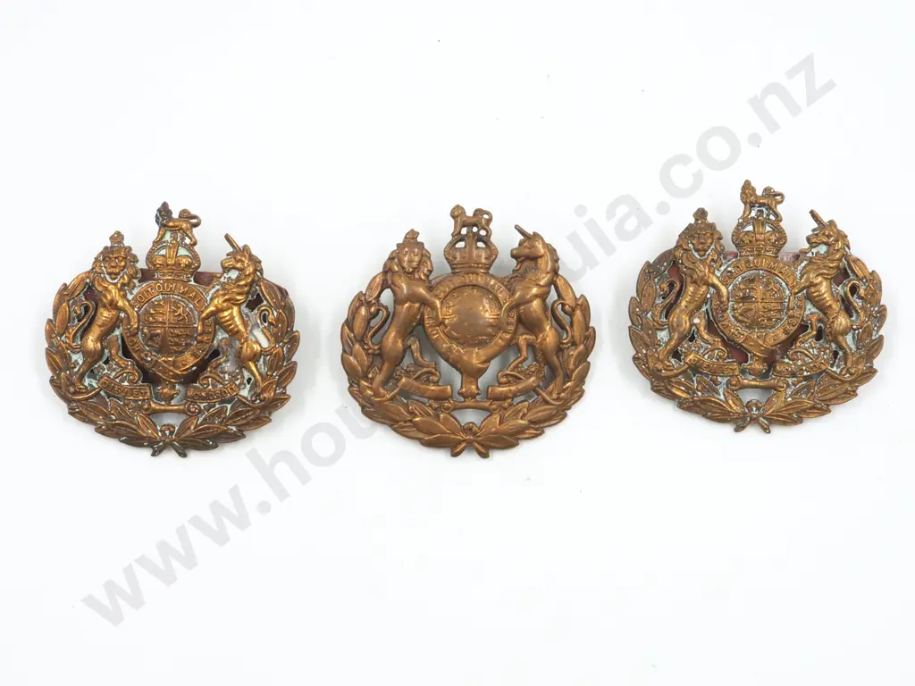 Three WWI/II Warrant Officers Sleeve Badges Image 1++