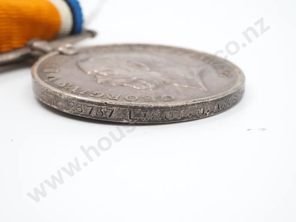 NZEF BWM and Masonic medals to 26737 Armstead Image 1++