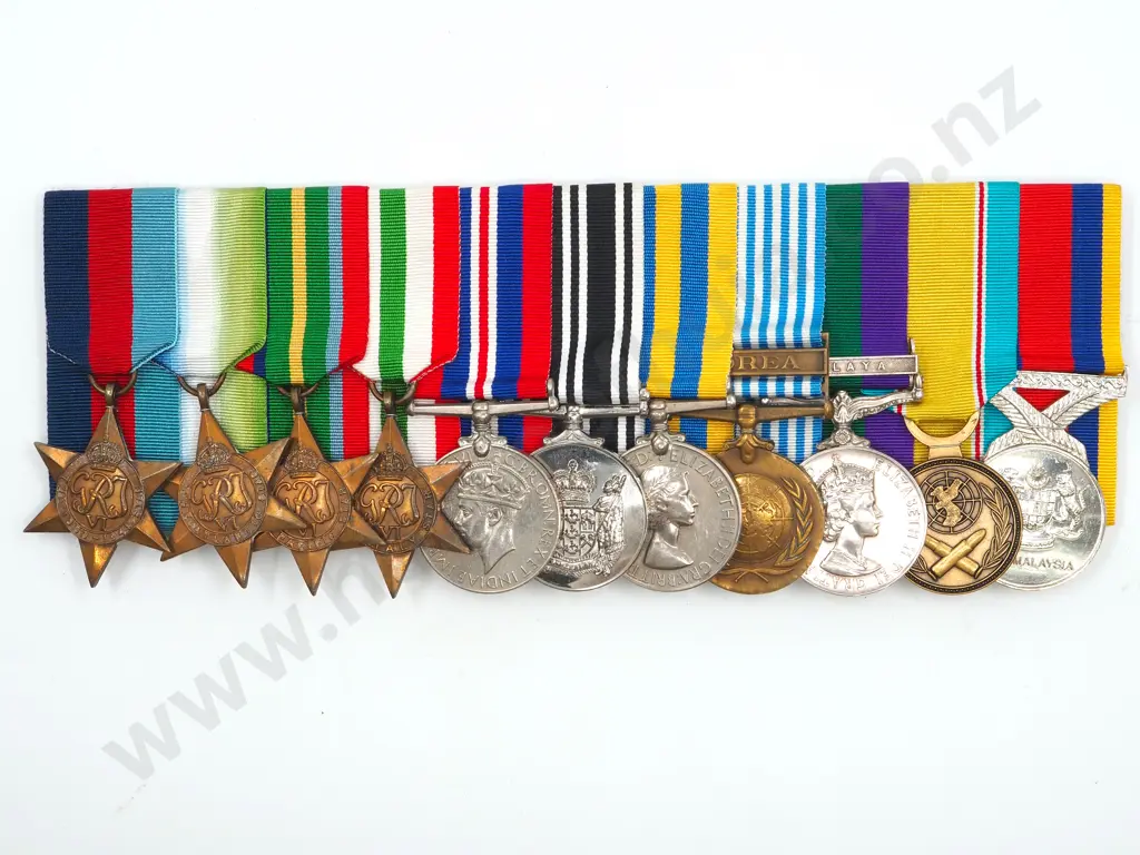 208739 WW2/ Korea/ Malaya GSM Group Lewis: Lot of 11 Medals Image 1++
