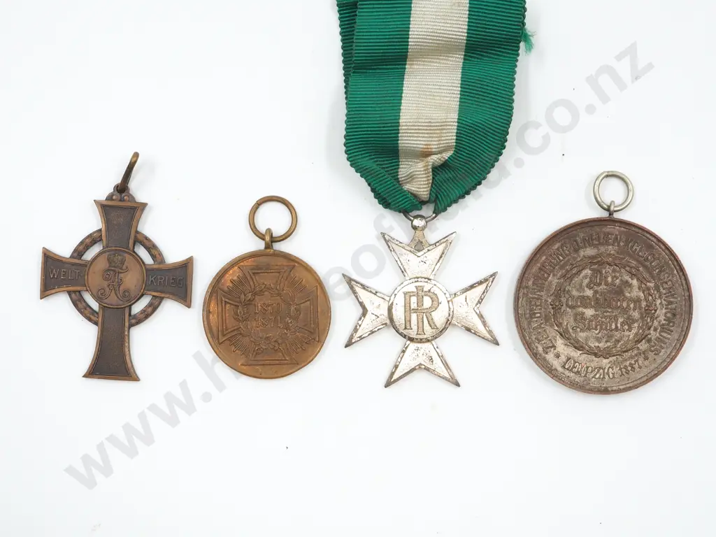 Lot of Four Foreign Medals Image 1++