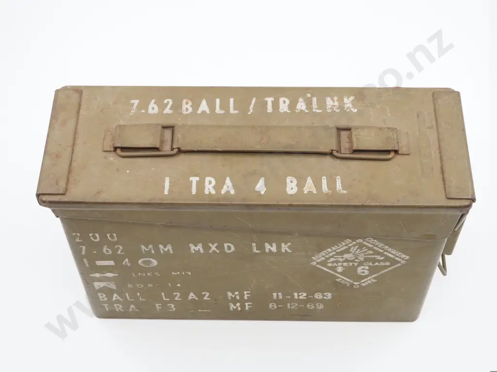 Ammunition Tin for 7.62 Calibre Ammunition Image 1++