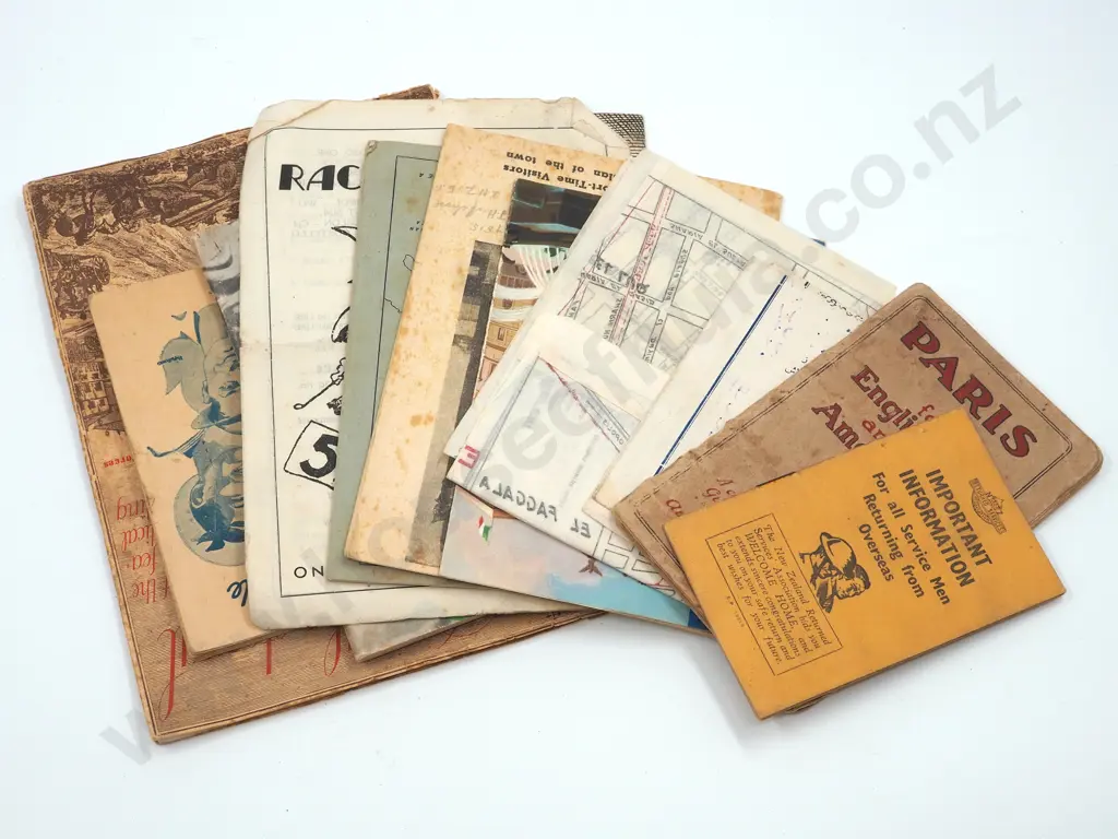 Large Assorted Lot of WWII Pamphlets & Ephemera Image 1++