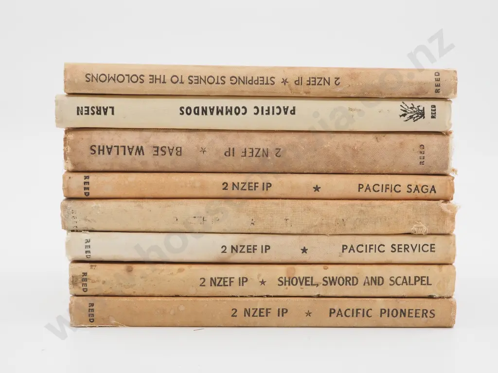 Seven Volumes of 2NZEF Pacific History's Image 1++