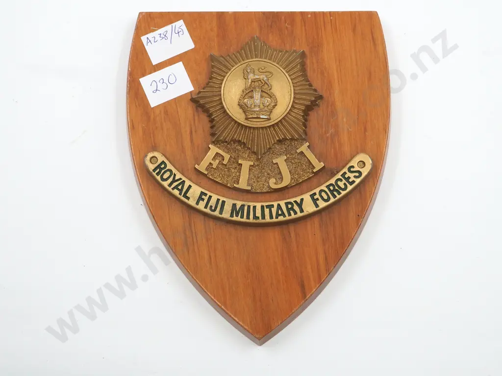 Fiji Military Forces Wall Plaque  Image 1++
