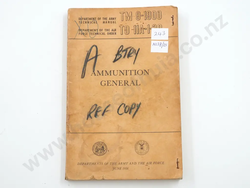 Vietnam Bring Back: Ammunition General 1956 from A Battery Vietnam Image 1++