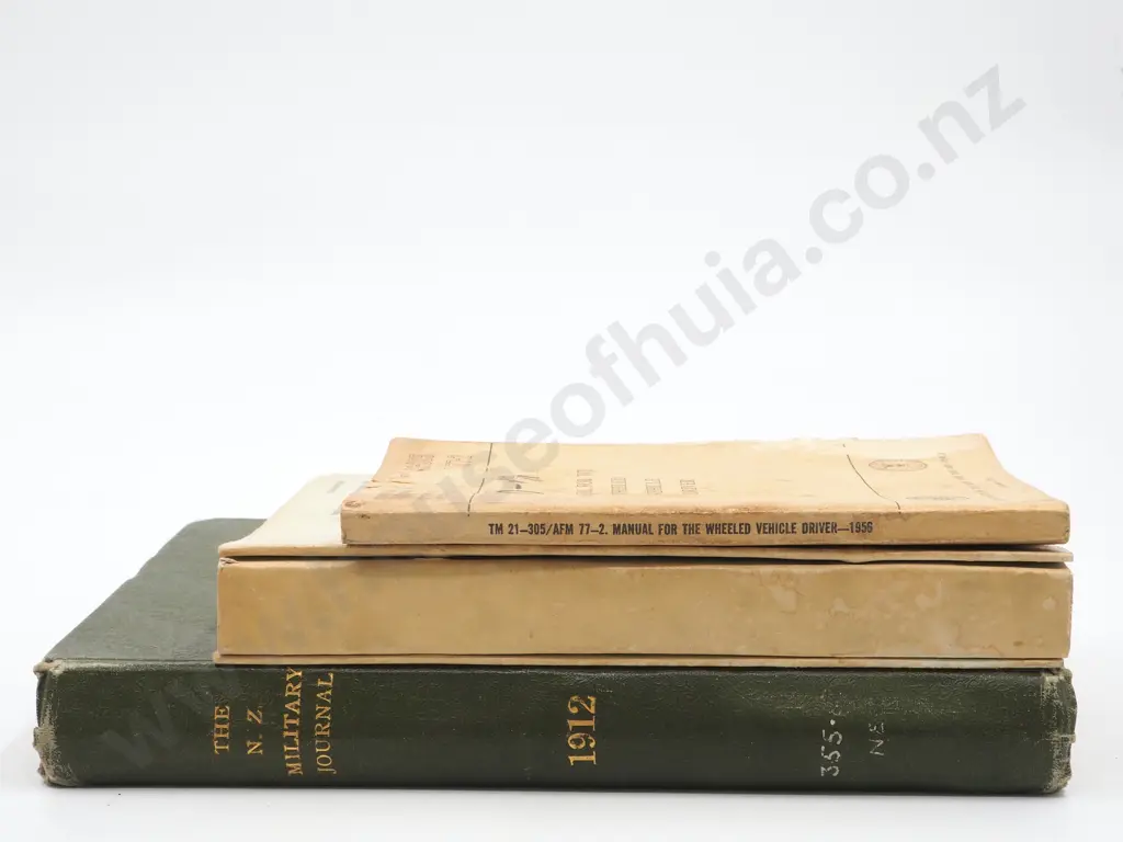 Three Military Books / Manuals: New Zealand Related Image 1++