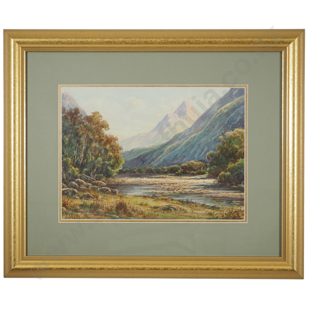 John Malcom "Mitre Peak from Clddau Valley" Image 1++