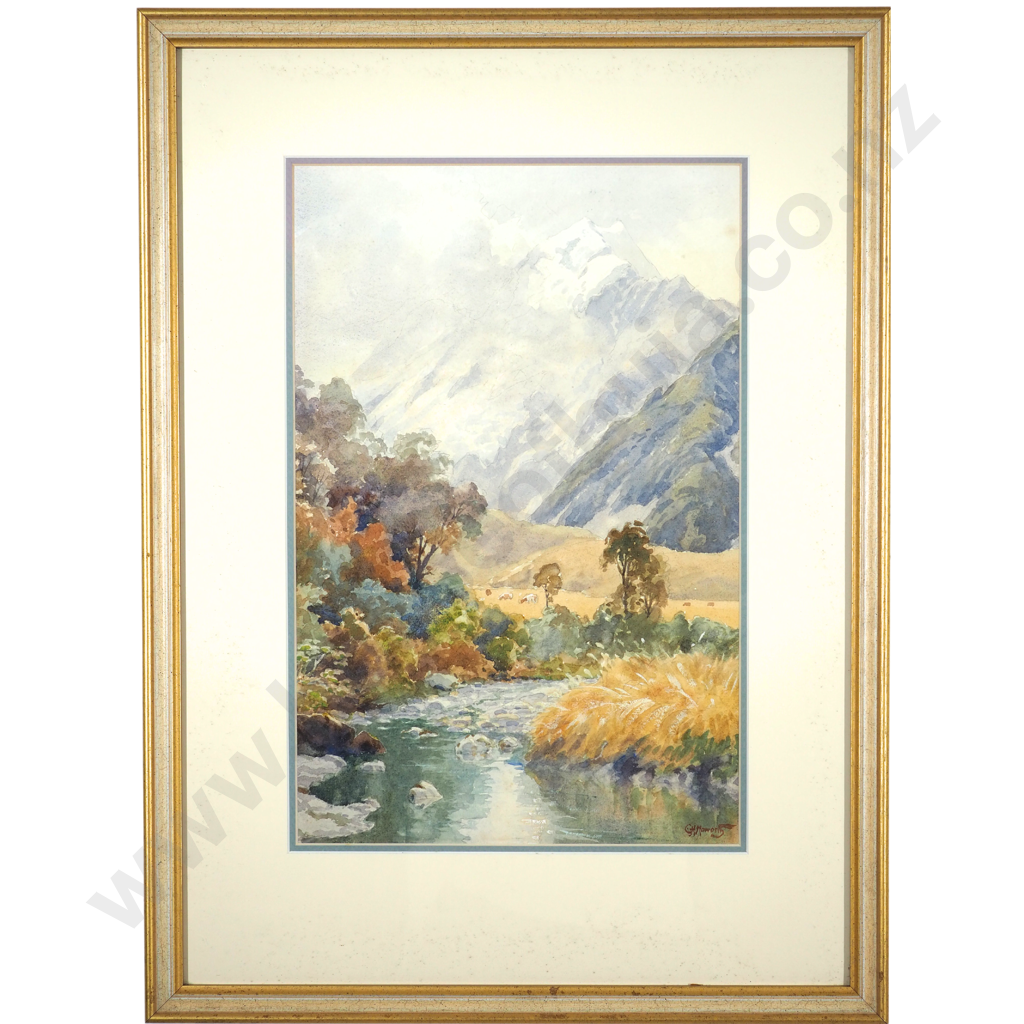 Charles Henry Howorth  "View of Mt Cook" Image 1++