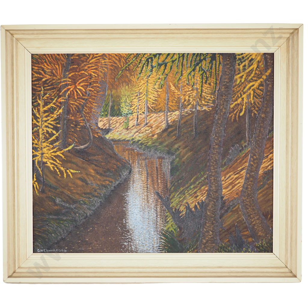 G W Edwards 1964 "Underneath the Larches, Nasbeby" Image 1++