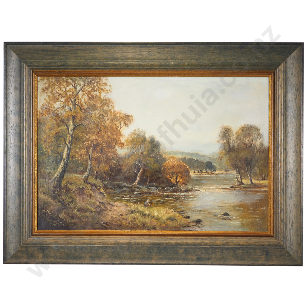 S Y Johnson "On the Dart Devon" Image 1++