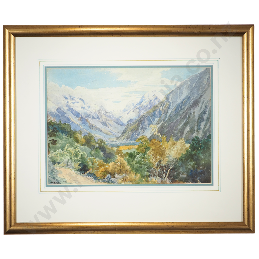 W G Baker: Otira Gorge Image 1++
