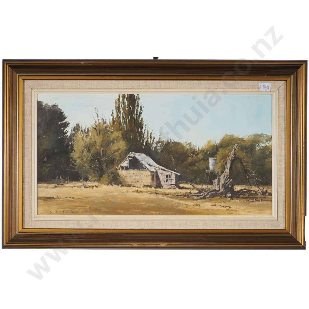 Graham Taylor 1988: Old Country Derelict" Rapaura, Marlborough Image 1++