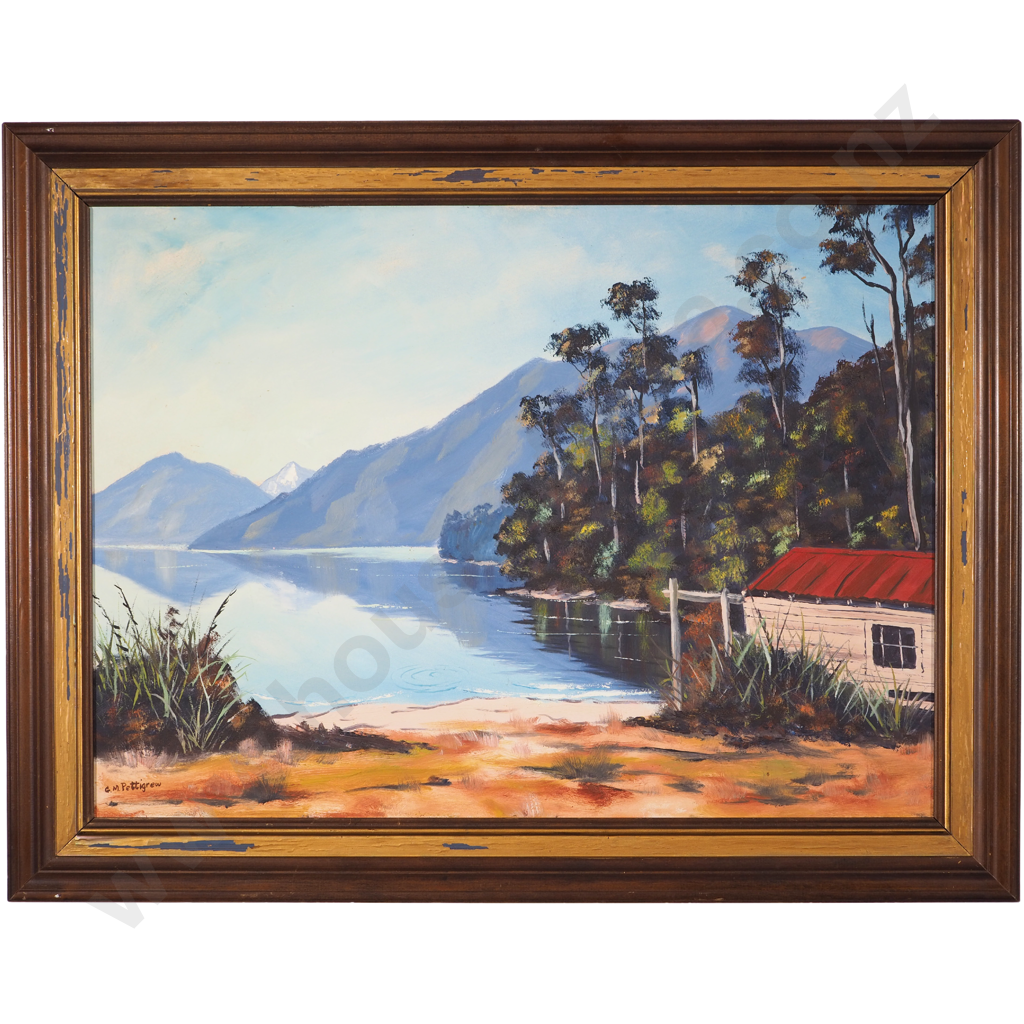 G M Pettigrew: Lake Kaniere Image 1++