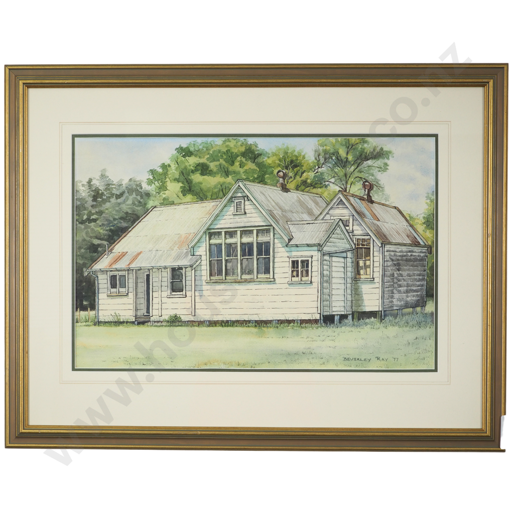 Beverley Ray 1977: Te Teko School House Image 1++