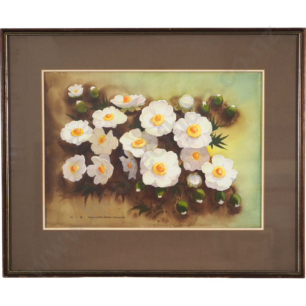 Ken J Andrews 1981: Mt Cook Lily Image 1++