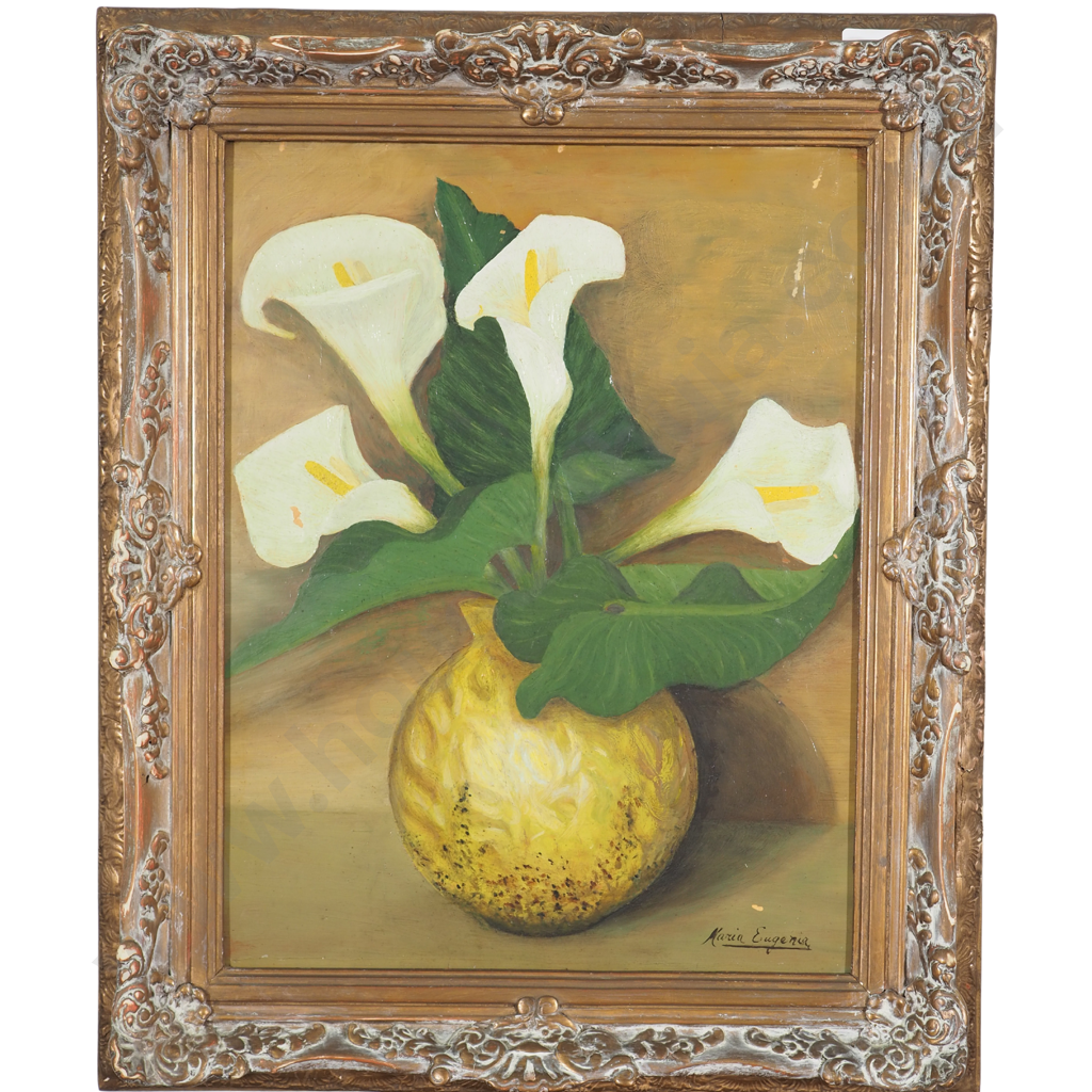 Maria Eugenia: Still Life: Lilies in Vase Image 1++