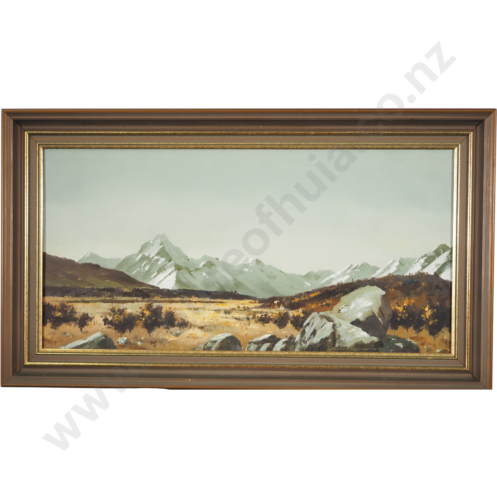Allan Crombie: Across Open Range to Mt Cook Image 1++