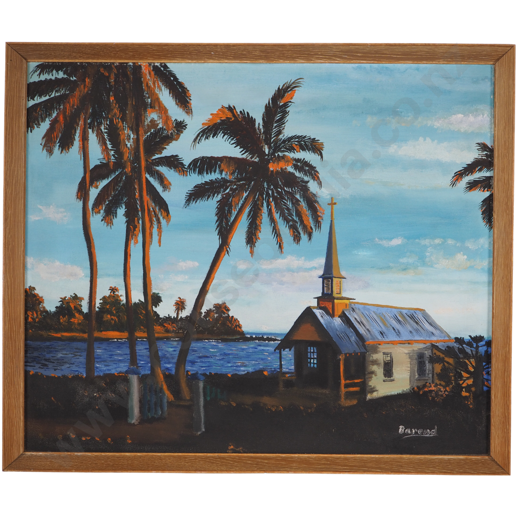 Barend: Church under Palm Trees Image 1++
