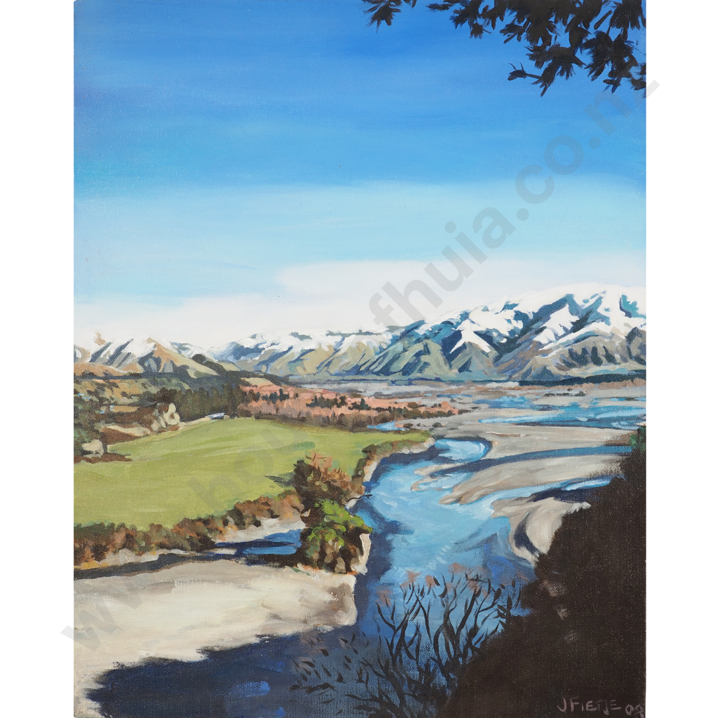 Juliet Fietje 2008: Waiau River Hanmer Springs Image 1++