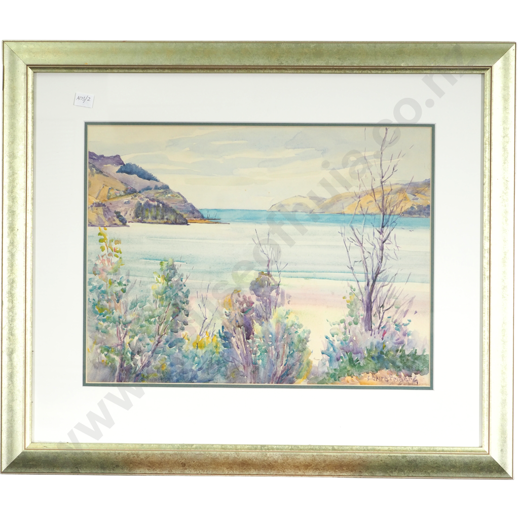 Elizabeth Baird Friberg " Lyttelton Harbour" Image 1++