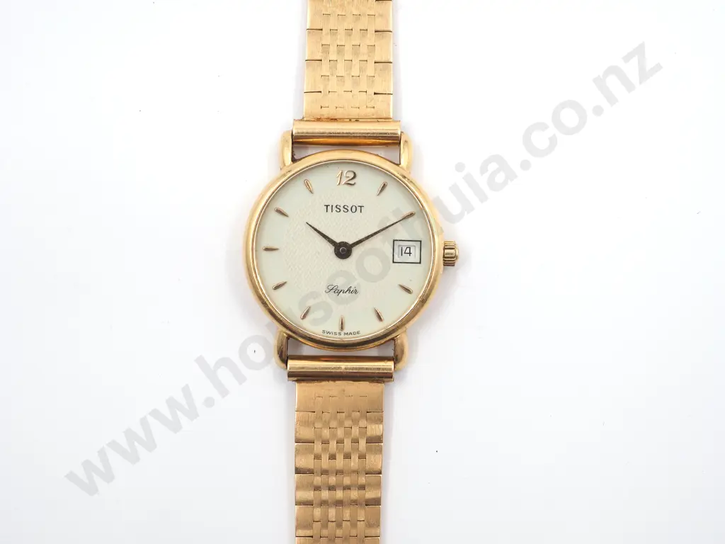 18ct Ladies Tissot Wrist Watch Image 1++