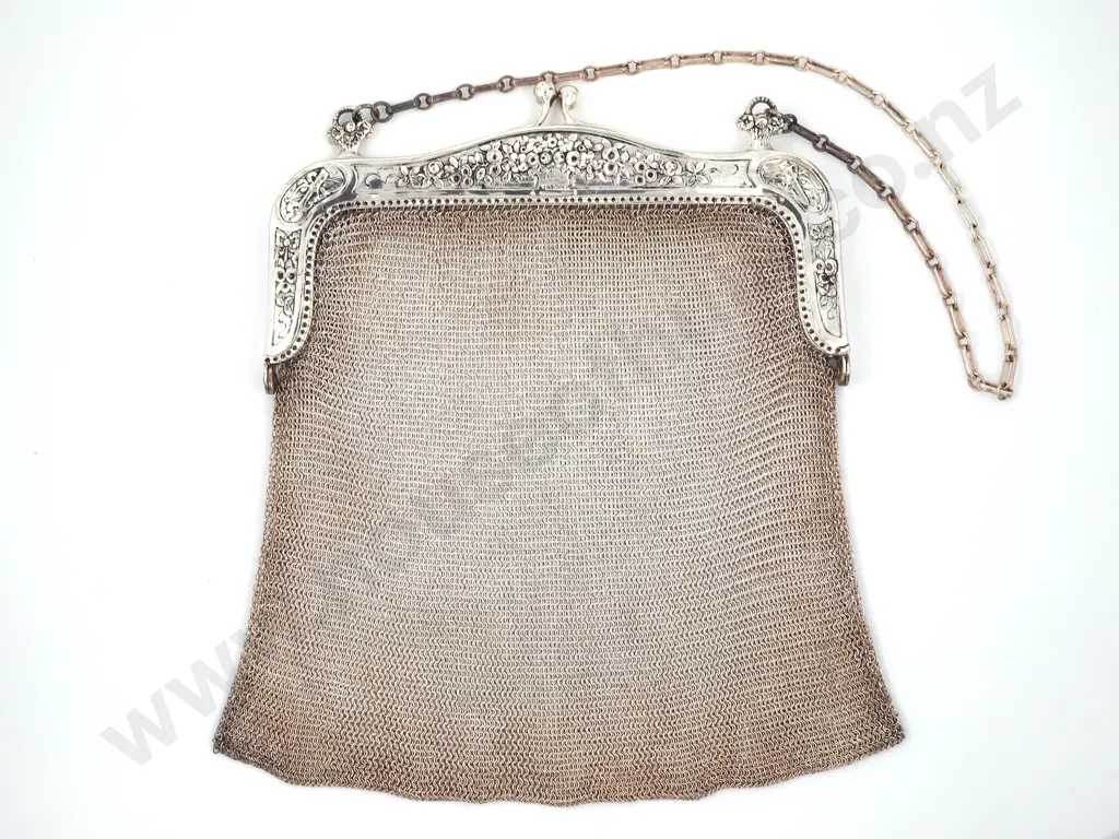 Sterling Silver Boxed Vintage Oroton Purse Image 1++