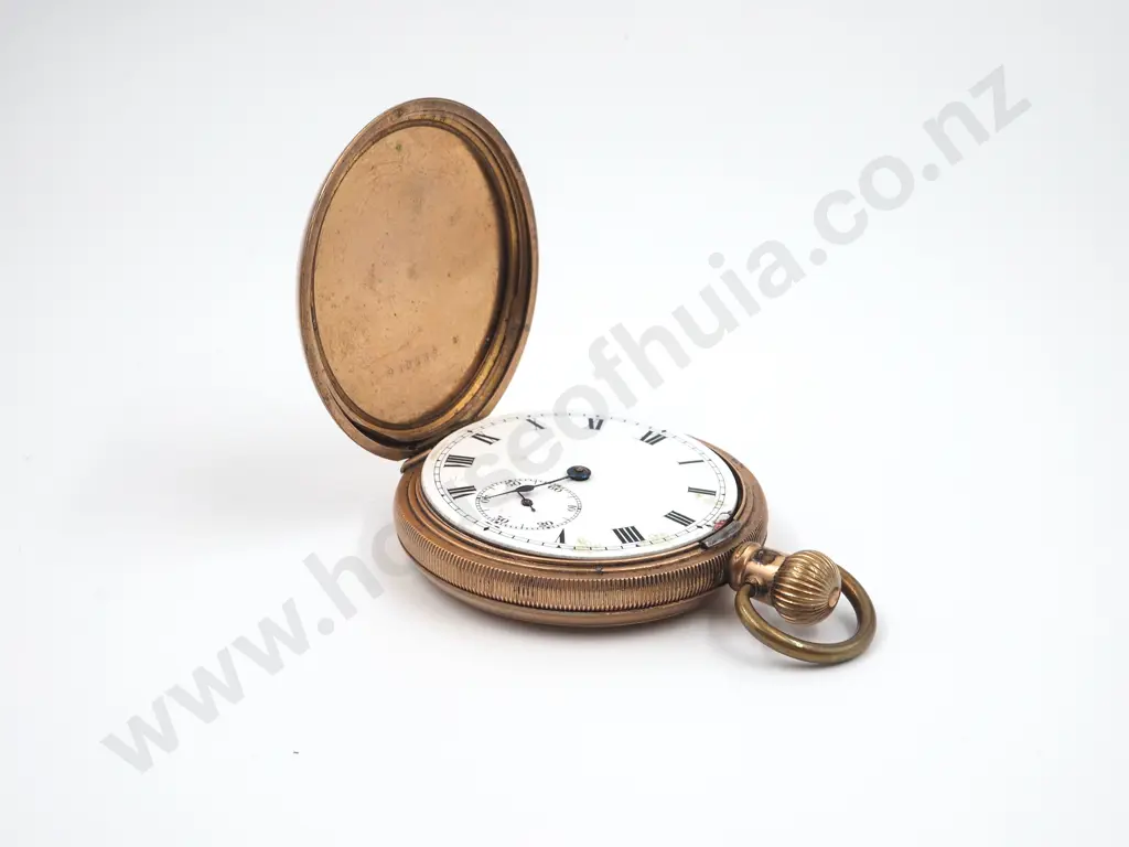 Rolled Gold 15 Jewel Movement Pocket Watch Image 1++