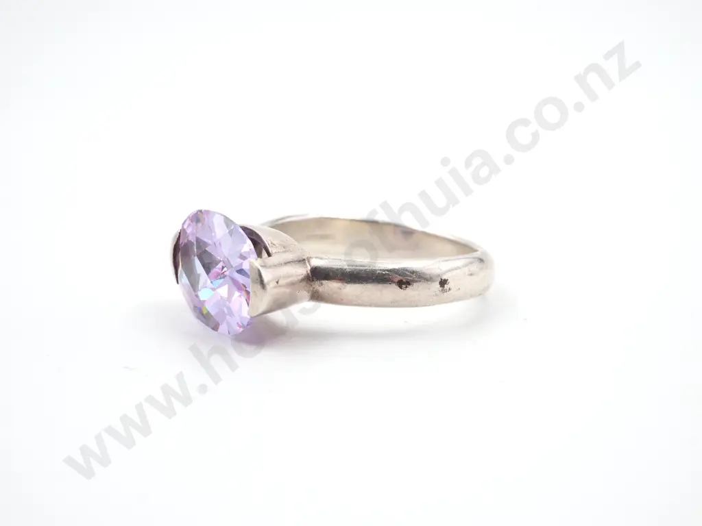 Five Striking Sterling Silver Gemstone Rings Image 1++