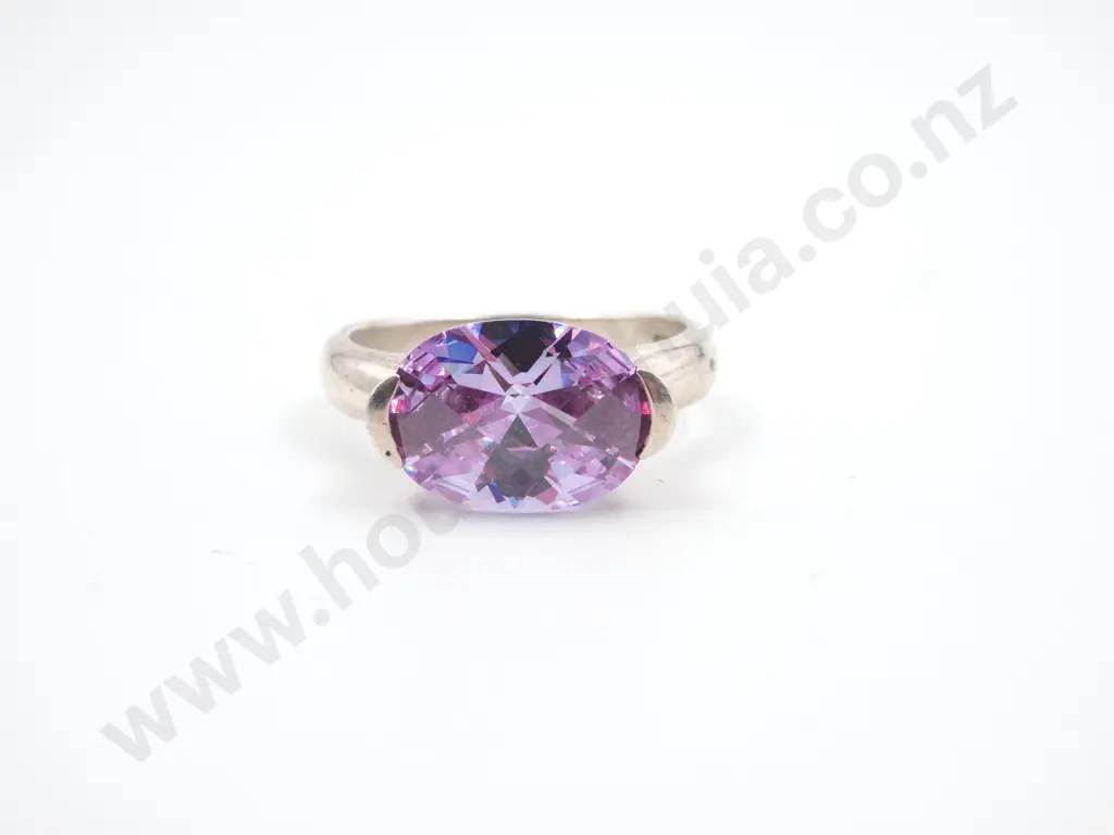 Five Striking Sterling Silver Gemstone Rings Image 1++