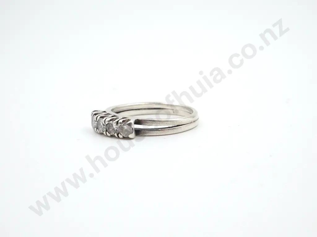 Five Striking Sterling Silver Gemstone Rings Image 1++