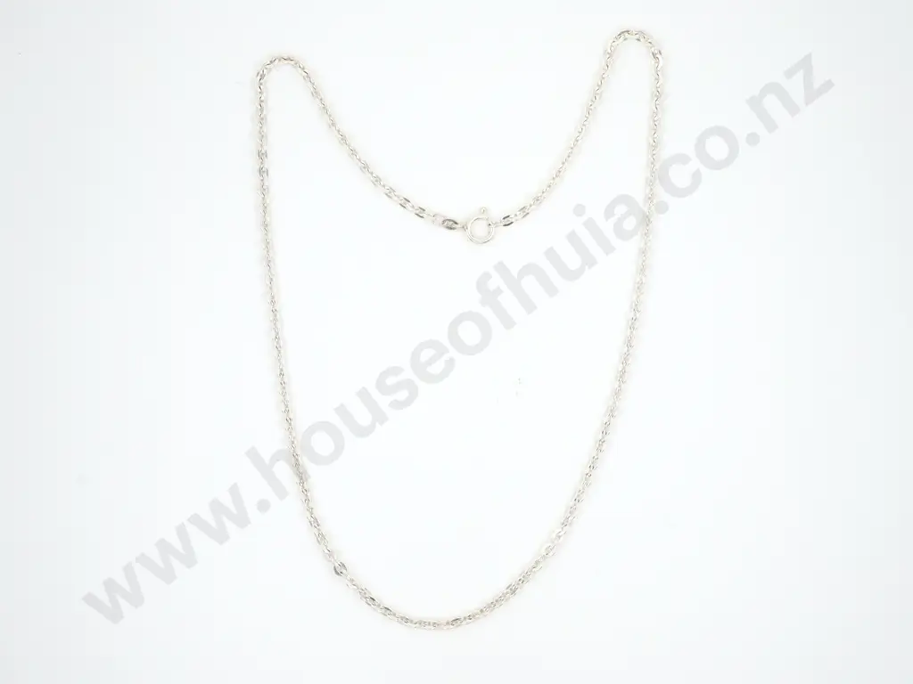 Fancy Link Sterling Silver Necklace Image 1++