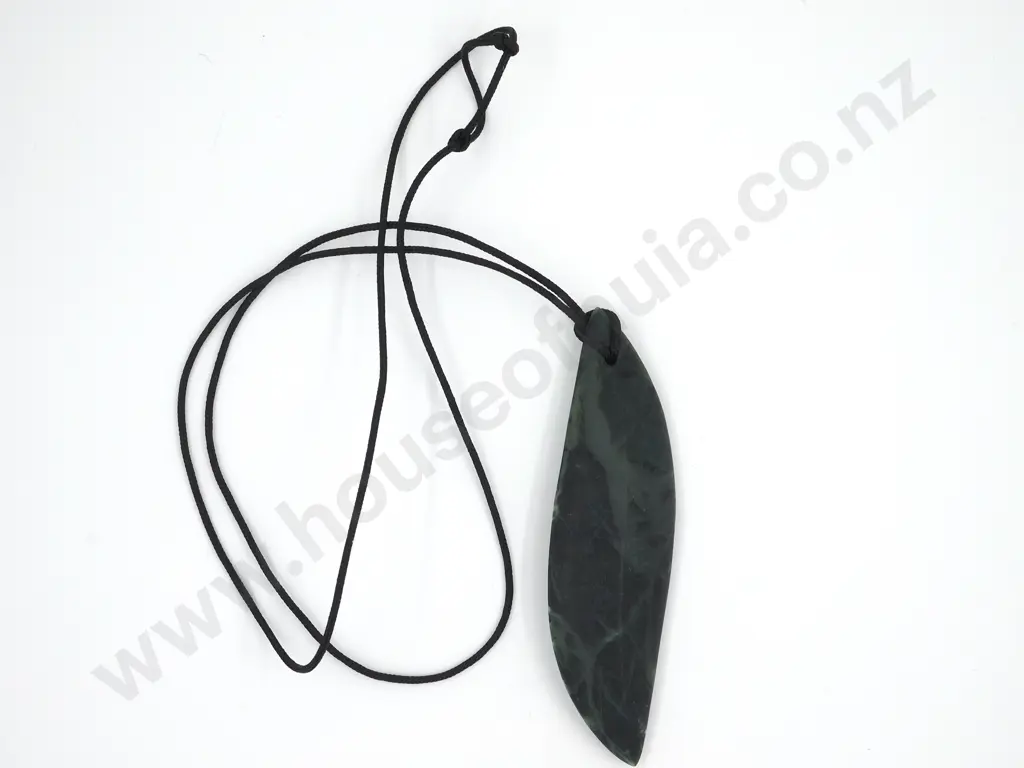 Modern Kawakawa Pendant on Cord Image 1++
