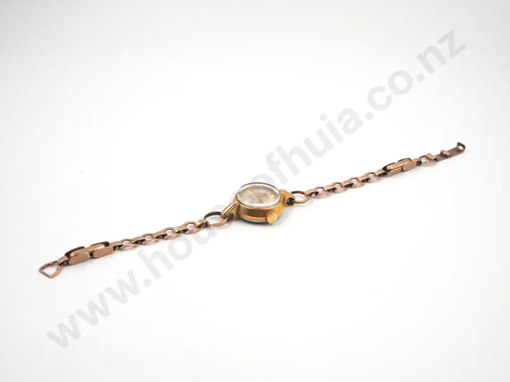 Vintage Watch w 9ct Rolled Gold Strap Image 1++